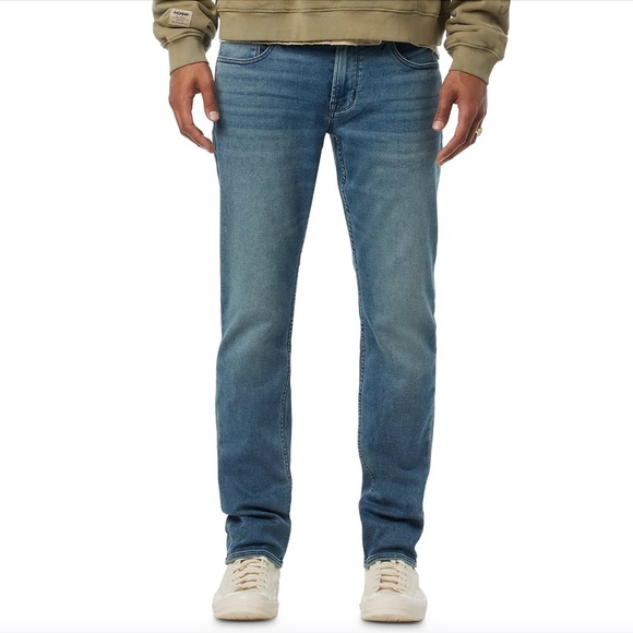 HUDSON BLAKE SLIM STRAIGHT BLUE JEANS - 32 - Picture 1 of 12